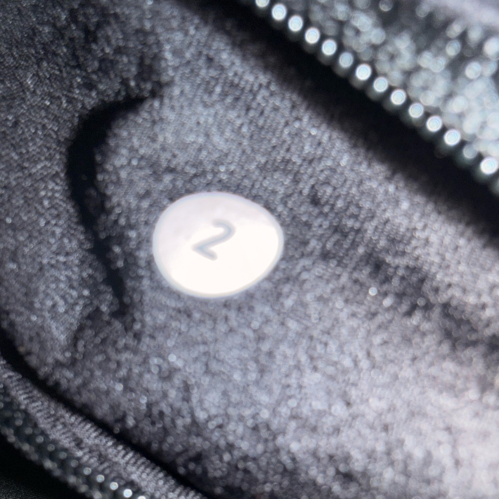 Lululemon Run: Pace Setter Skirt Black Sz 2 Original $58 Excellent Comdition - Picture 10 of 11